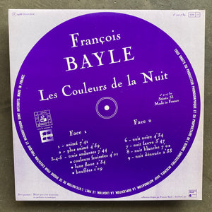 François Bayle – Les Couleurs De La Nuit