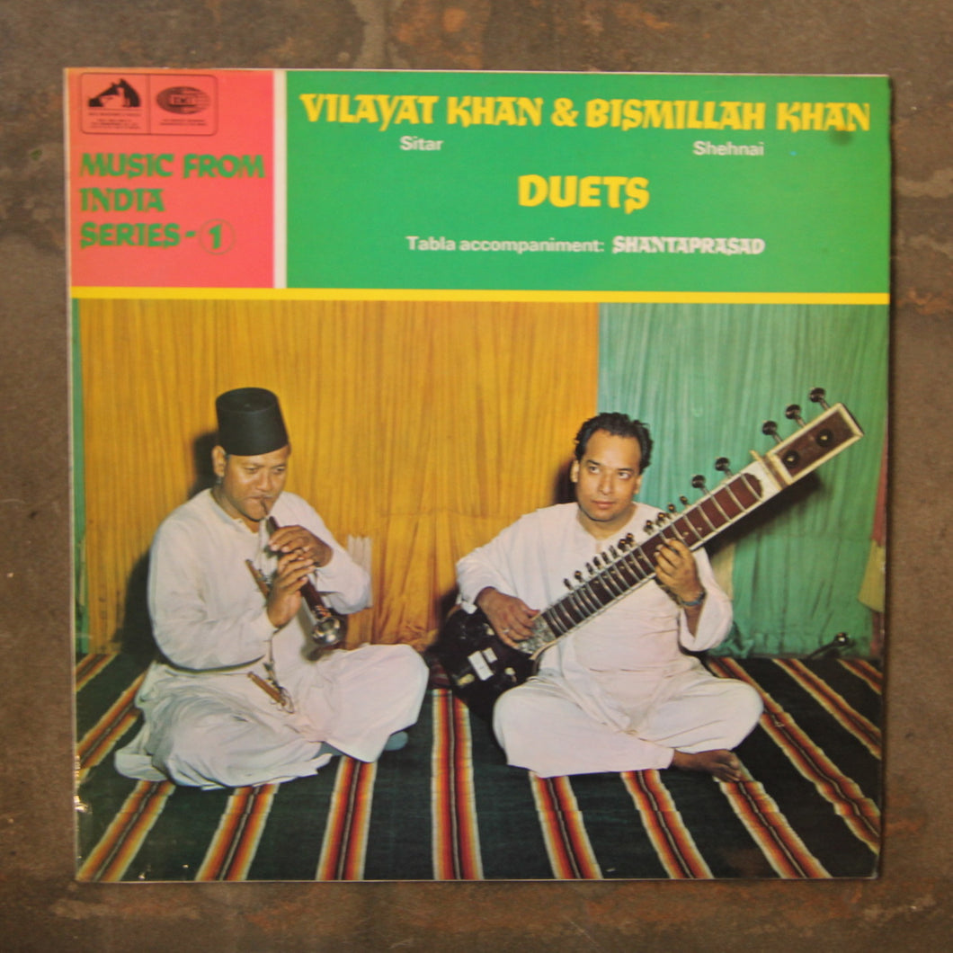 Vilayat Khan & Bismillah Khan Tabla Accompaniment: Shantaprasad ‎– Duets