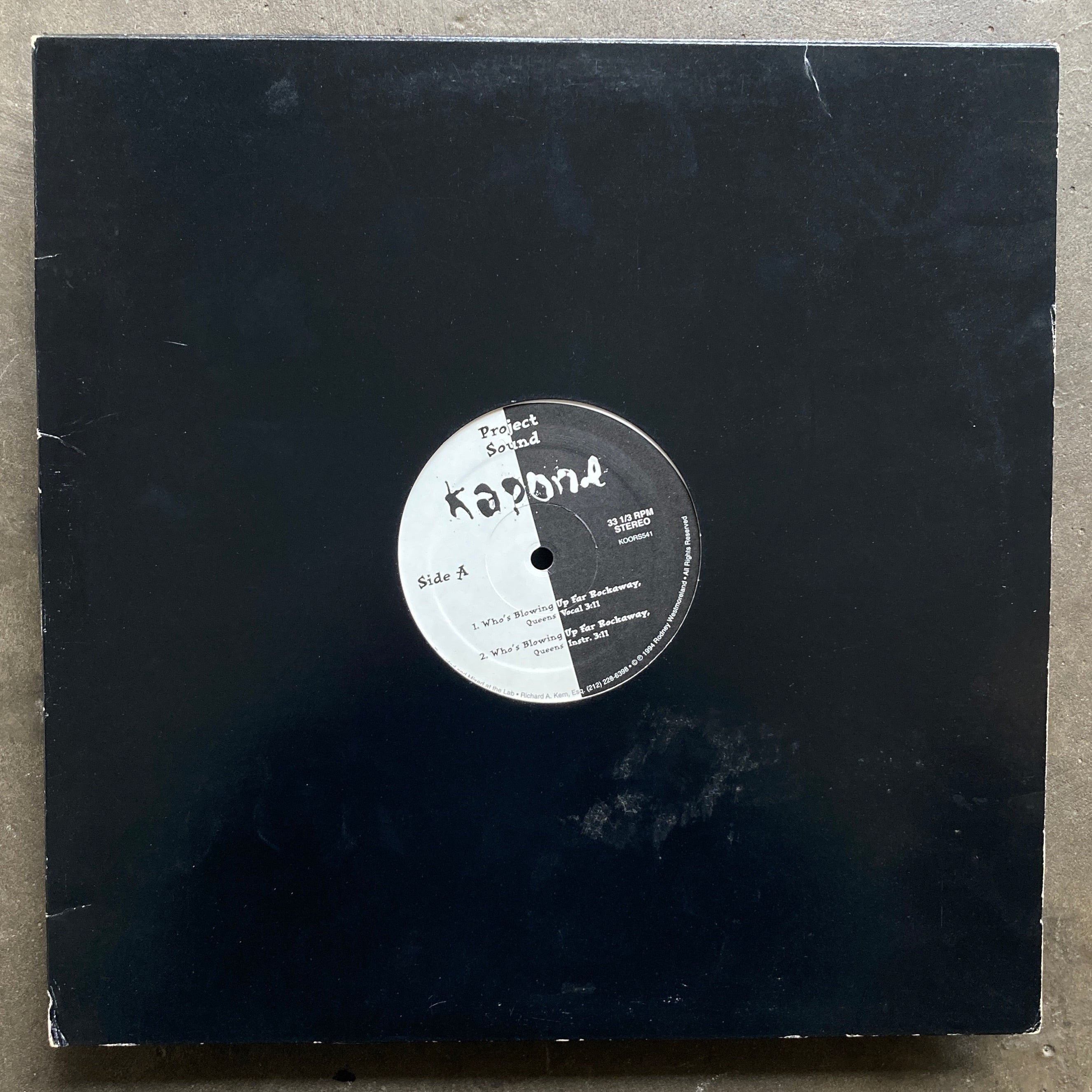 洋楽 Who's Blowing Up Far Rockaway, Queens Kapone – Who's Blowing Up Far Rockaway, Queens – All Night