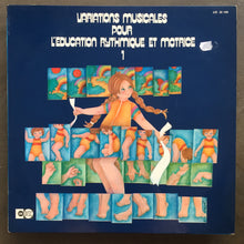 Orchestre De François Rauber – Variations Musicales Pour L'Éducation Rythmique Et Motrice - Volume 1