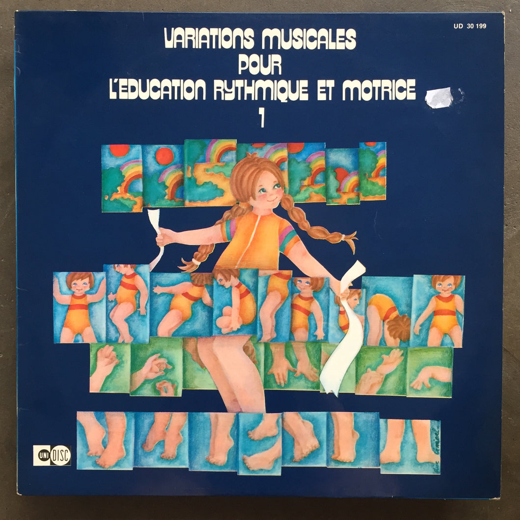 Orchestre De François Rauber – Variations Musicales Pour L'Éducation Rythmique Et Motrice - Volume 1