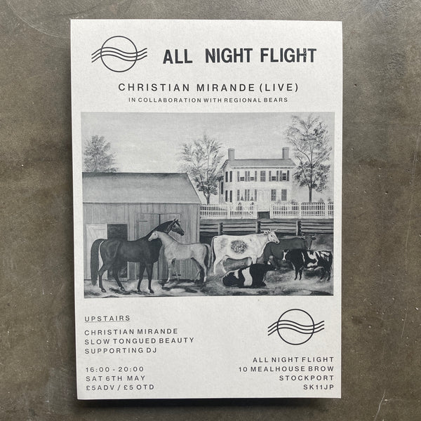 Christian Mirande / Slow Tongued Beauty - Live at ANF (6.5.23)