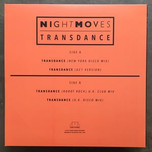 Nightmoves – Trans-Dance (Robot Rock) / You Can Take My Love