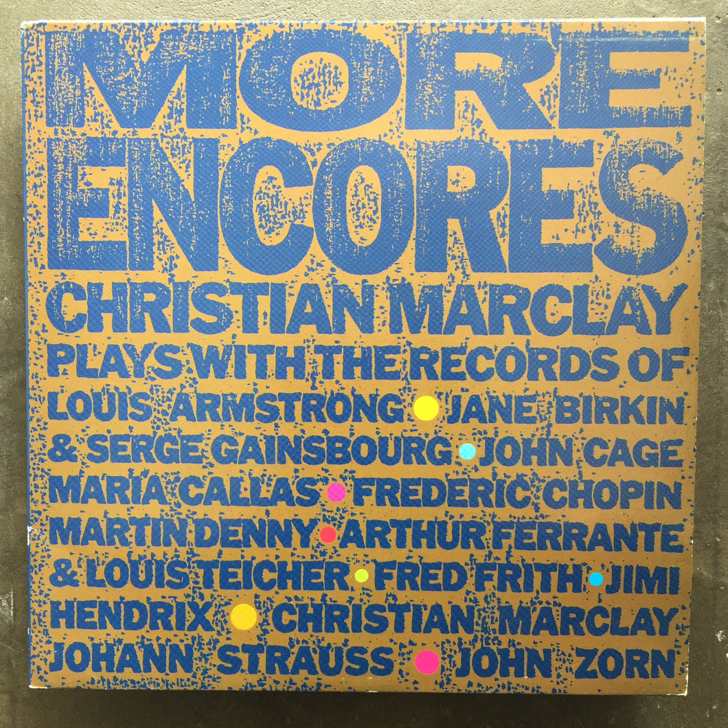 Christian Marclay – More Encores
