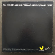 Tom Johnson ‎– An Hour For Piano
