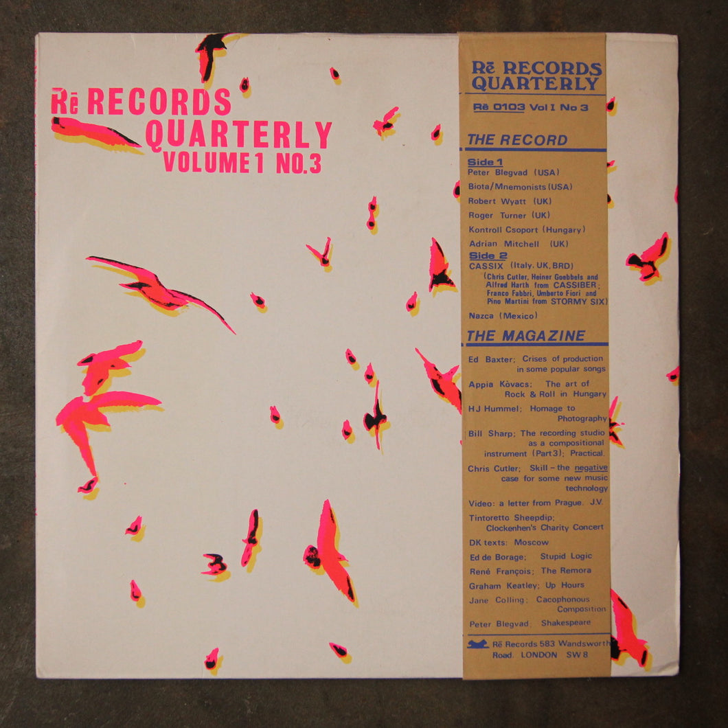 Various ‎– Rē Records Quarterly Vol. 1 No. 3