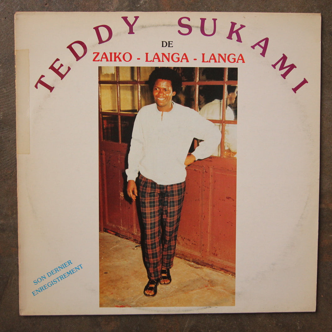 Teddy Sukami De Zaiko Langa Langa ‎– Son Dernier Enregistrement