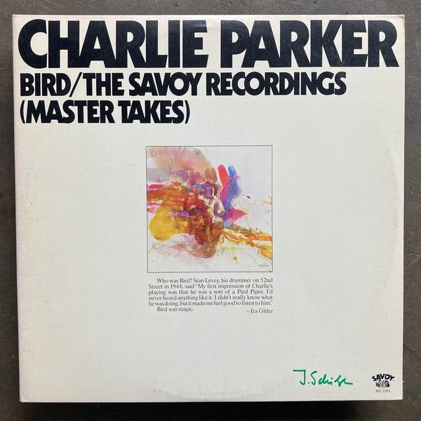 Charlie Parker – Bird / The Savoy Recordings (Master Takes)