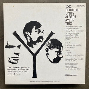 Albert Ayler Trio ‎– Spiritual Unity
