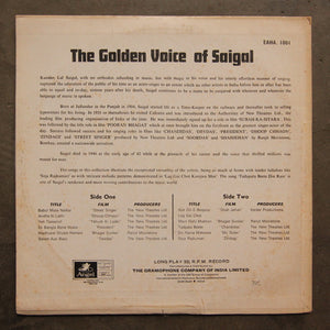 K. L. Saigal ‎– Memories Of Greatness: The Golden Voice Of K.L. Saigal