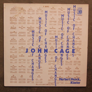 John Cage - Herbert Henck ‎– Music Of Changes