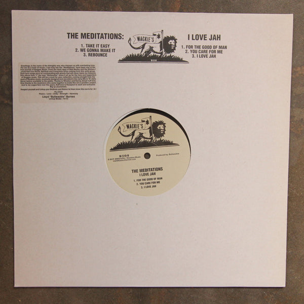 The Meditations ‎– I Love Jah