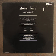 Steve Lacy ‎– Axieme Vol. 1